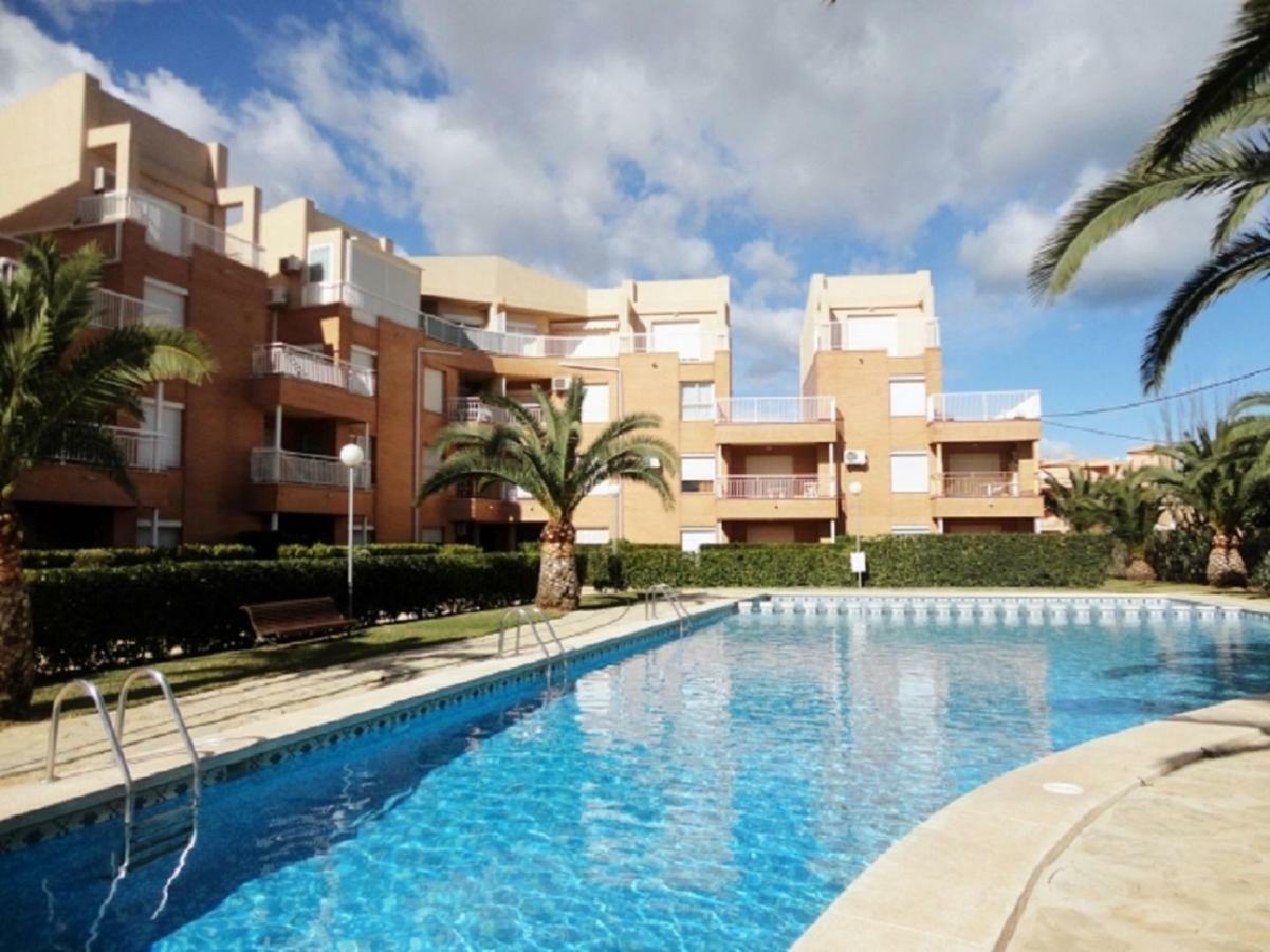 Apartamento Bajo Terraza Acceso Piscina Y 1ª Linea Playa Las Marinas Denia Dış mekan fotoğraf