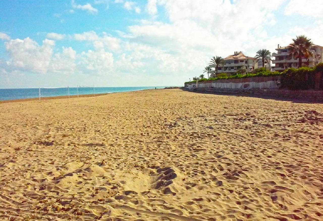Apartamento Bajo Terraza Acceso Piscina Y 1ª Linea Playa Las Marinas Denia Dış mekan fotoğraf